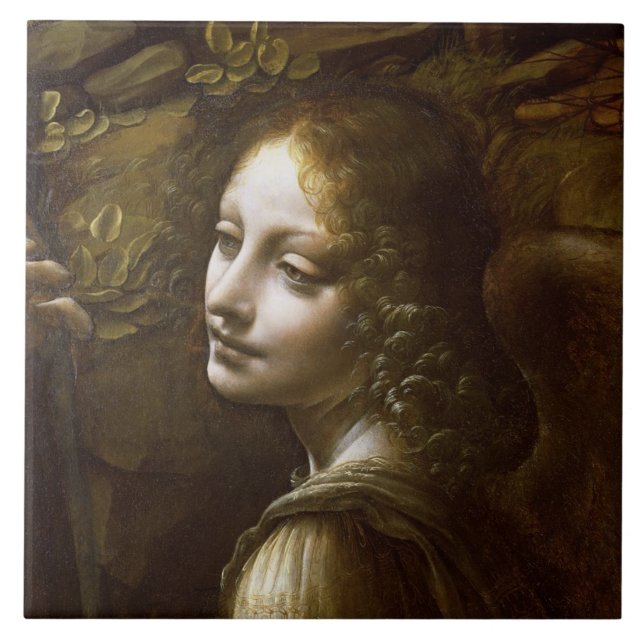 Azulejo Detalle del ángel (Frente)