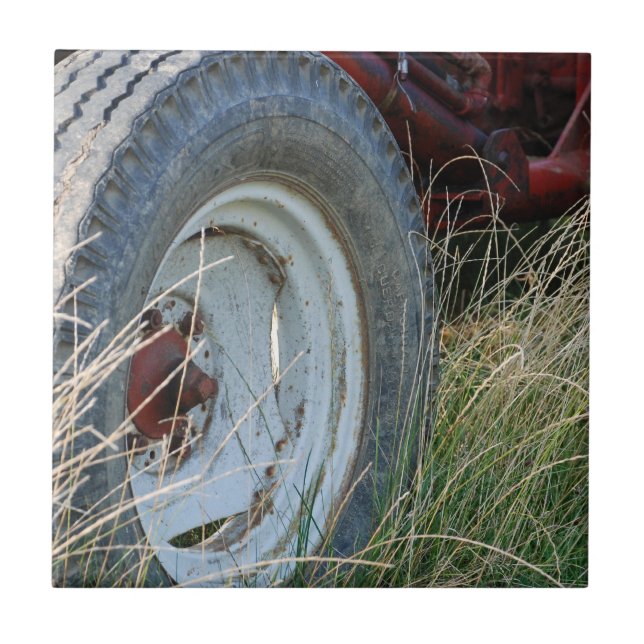 Azulejo detalles del tractor (Frente)