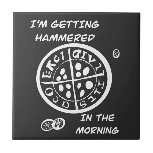 Azulejo Detector de Metales  (Frente)