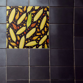 Azulejo Día de cosecha del patrón de maíz Otoño