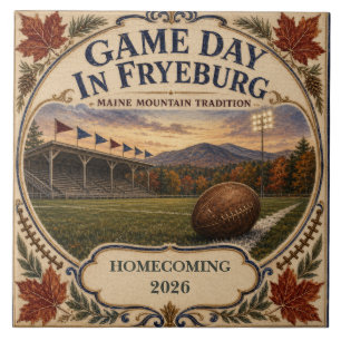 Azulejo Día de Juego Personalizado en Fryeburg Maine para 