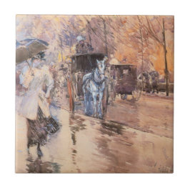 Azulejo Día de las Lluvias en la Quinta Avenida (Nueva Yor