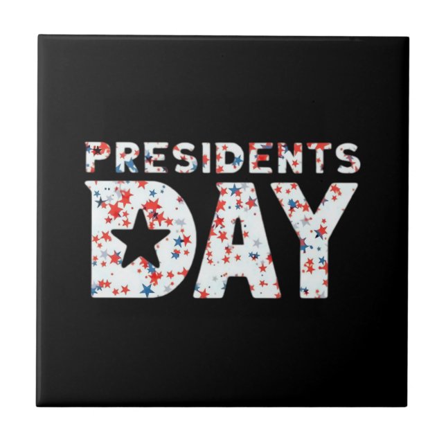 Azulejo Día de los Presidentes Esencial (Frente)