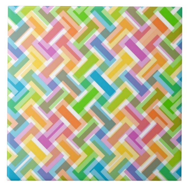 Azulejo Día de primavera (Frente)