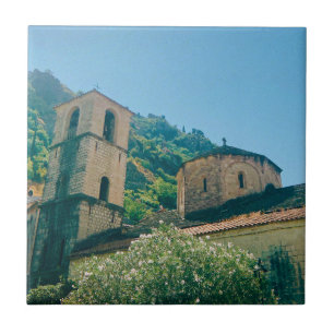 Azulejo Día de verano en Kotor - Montenegro