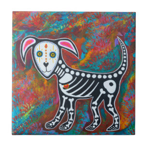 Azulejo Día del Perro Muerto