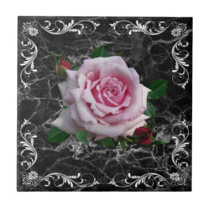 AZULEJO DÍA MEMORIAL ALARMA CERAMICA ROSA