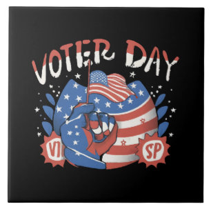 Azulejo Día Nacional de Registro de Votantes