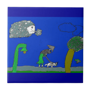 Azulejo Día ventoso