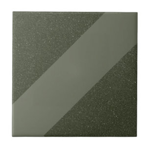 Azulejo Diagonal Moss Green Personalizado Tile