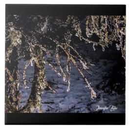 Azulejo Diamantes forestales