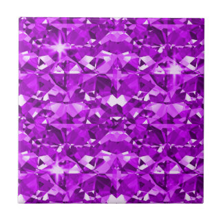 Azulejo Diamantes perfectamente púrpuras