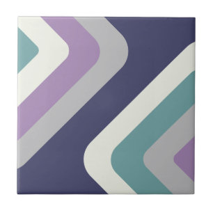 Azulejo Diamantes retro gigantes morado color