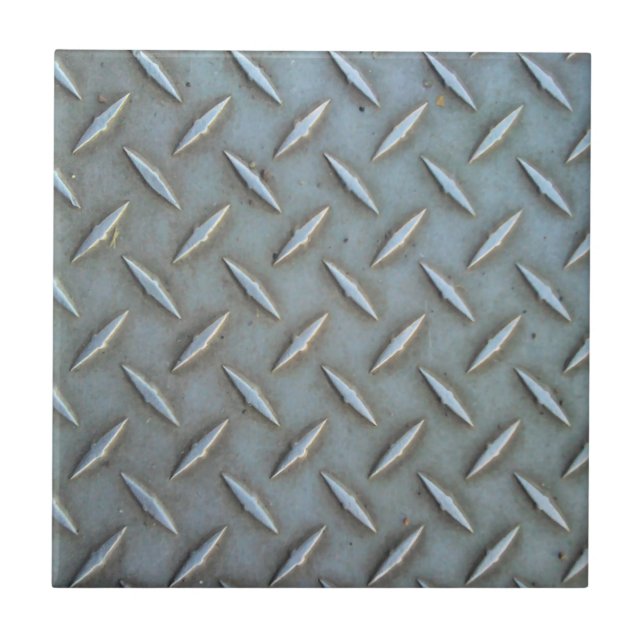 Azulejo Diamond Plate Steel (Frente)
