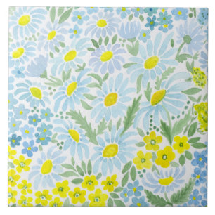 Azulejo Diásisis de acuarela