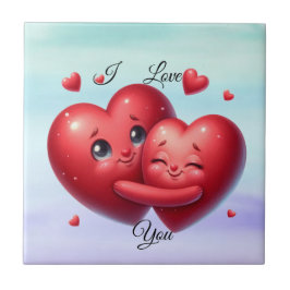 Azulejo Diciendo que te amo