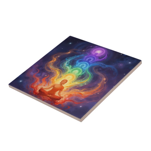 Azulejo Die 7 Chakren (Lado)