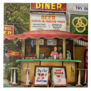 Azulejo Diner - Prueba nuestra bandeja de 25 céntimos 194