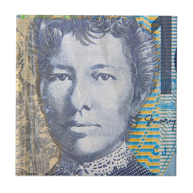 Azulejo Dinero australiano (Frente)