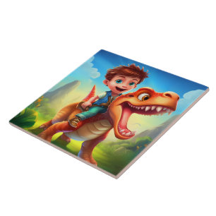 Azulejo Dinosaurio Mantener o diseñar su propio