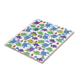 Azulejo Dinosaurios Personalizados Cute