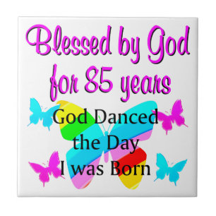 AZULEJO DIOS BAILABA EL DÍA EN QUE NACÍ EL CUMPLEAÑOS 85