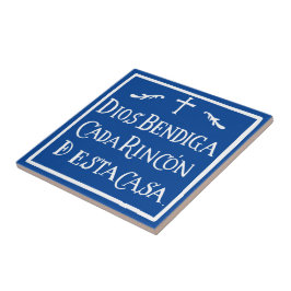 Azulejo Dios bendiga cada rincón