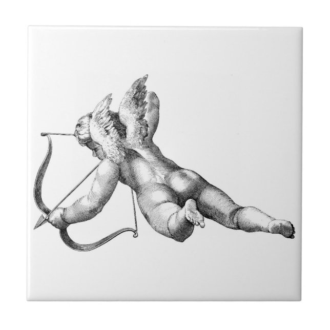 Azulejo Dios Cupido del Amor (Frente)