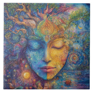 Azulejo Diosa de Woodland