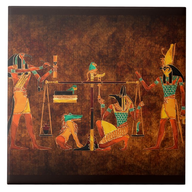 Azulejo Dioses egipcios antiguos (Frente)