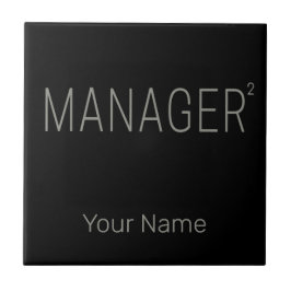 Azulejo Director General o Autoempleado y Diseño de Autóno