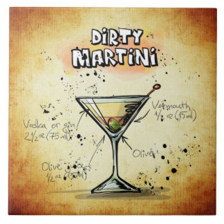Azulejo Dirty Martini Recipe Bar Gold