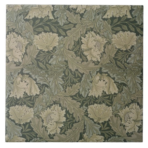 Azulejo Diseñe para el papel pintado del "pasto", 1885