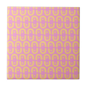 Azulejo Diseño abstracto de formas repetitivas modernas