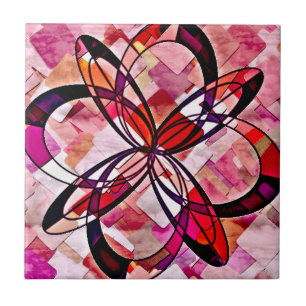 Azulejo diseño abstracto genial