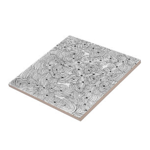 Azulejo Diseño abstracto original de la granja de hormigas