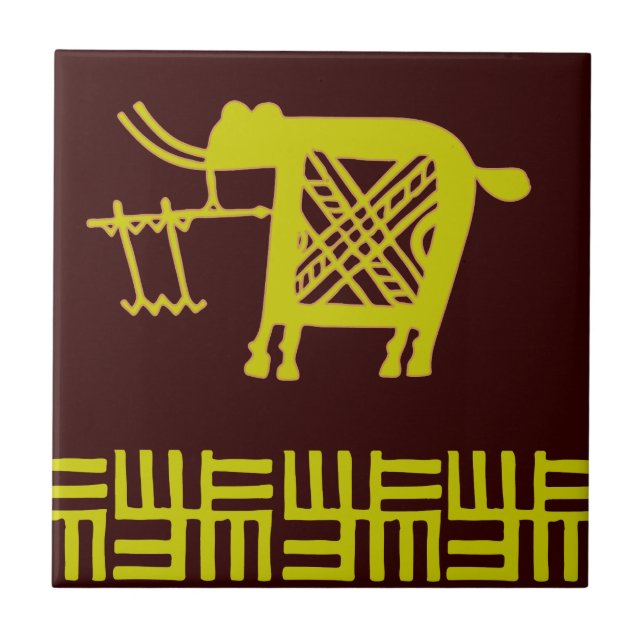 Azulejo Diseño africano #7 @ Stylnic (Frente)