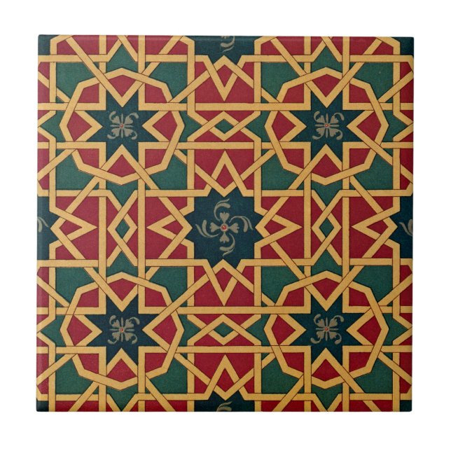 Azulejo Diseño árabe #1 en Emporio Moffa (Frente)