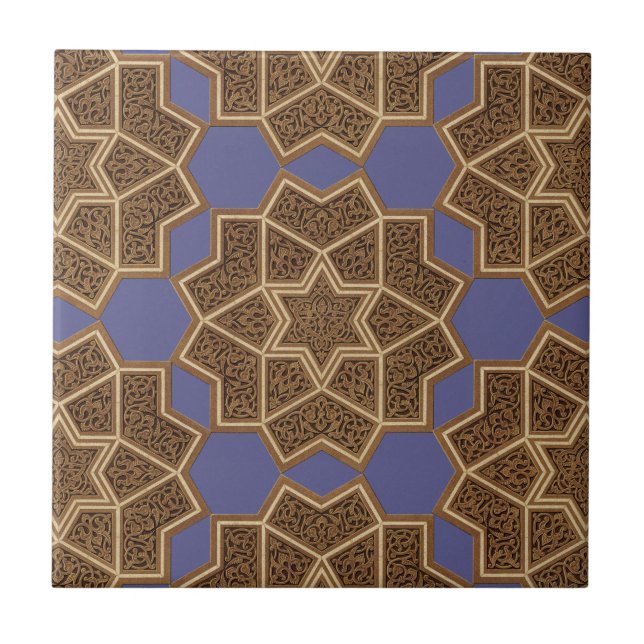 Azulejo Diseño árabe #6 en Emporio Moffa (Frente)