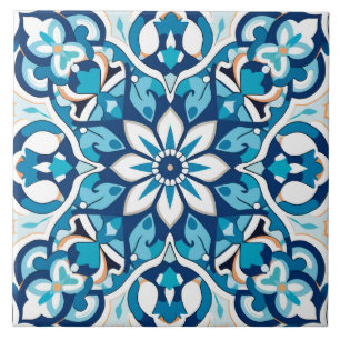 Azulejo Diseño árabe con temática