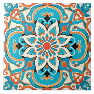 Azulejo Diseño árabe con temática