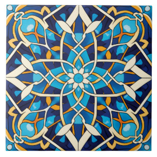 Azulejo Diseño árabe con temática