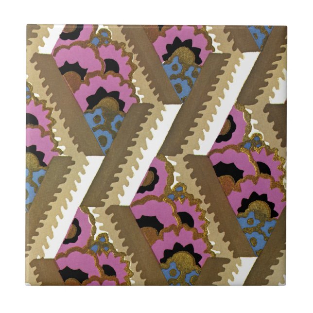 Azulejo Diseño art decó nº 9 en Sunshinedazzle (Frente)