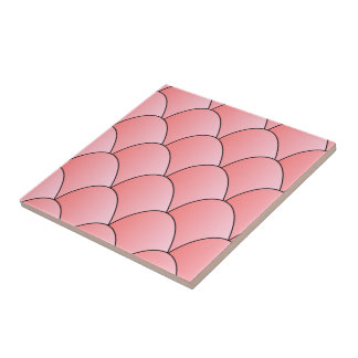 Azulejo Diseño Art Decó Rosa