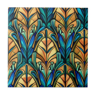 Azulejo Diseño Art Nouveau