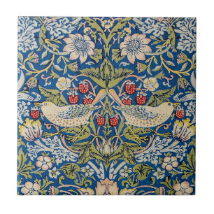 Azulejo Diseño Art Nouveau para aves