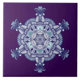 Azulejo Diseño Aves y Globos