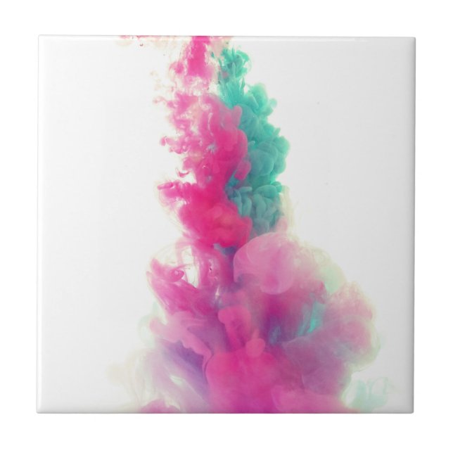 Azulejo Diseño bonito efecto de humo moderno (Frente)