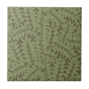 Azulejo Diseño Clásico Art Nouveau de Rama de William Morr