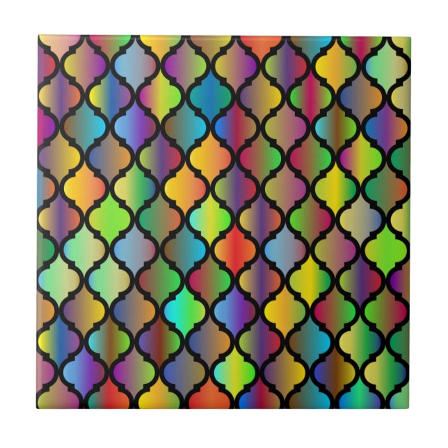 Azulejo Diseño colorido (Frente)